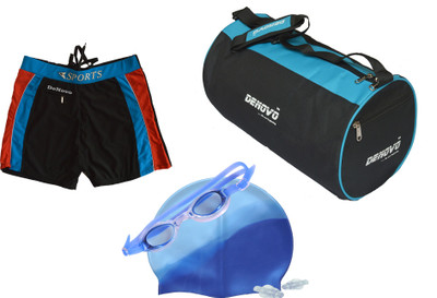 

DeNovo Cap Goggle Bag Trunk (3XL Size) Swimming Kit
