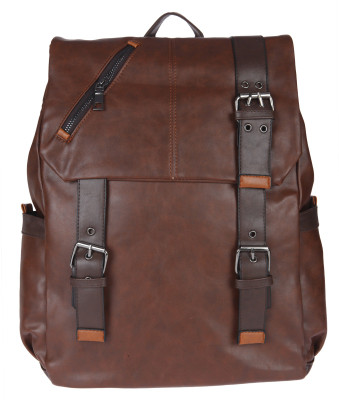 

Fur Jaden 15 inch Laptop Backpack(Brown)