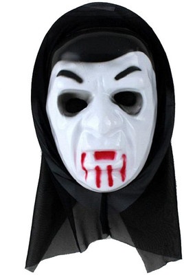 

Futaba Masquerade Party Halloween Masks - Bleeding Ghost Party Mask(Black, White, Pack of 1)