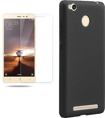jolies Screen Protector Accessory Combo for redmi 3 s prime(Black, Transparent)