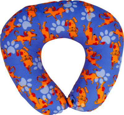 

The Crazy Me My Pet Best Friend Pattern Travel Neck Pillow(Multicolor)