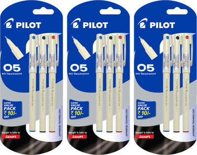 

Pilot Hi-Techpoint 05 Roller Ball Pen(Pack of 3)