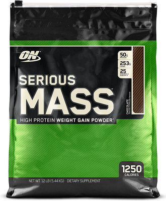 

13 Nutrition Optimum Nutrition Serious Mass Whey Protein(12 lb, Chocolate)