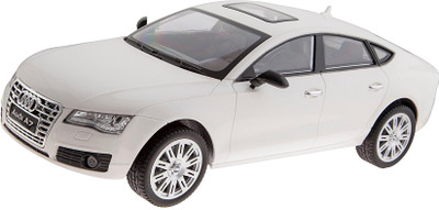 HALO NATION Audi A7 Full Function Remote Car (Rechargeable) Scale 1:16(White)
