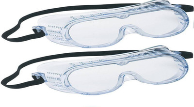 

Excel Impex Safety Goggle Combo Set Of 2 Power Tool, Wood-working Safety Goggle(Free-size)