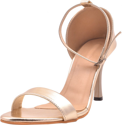 

Adorn Women Golden Heels