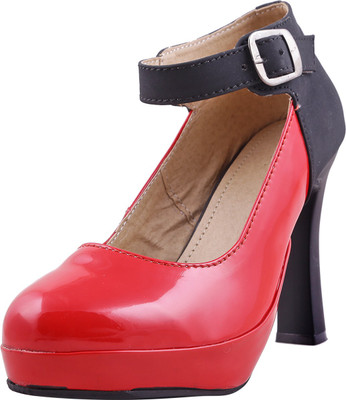 

Adorn Women Red Wedges