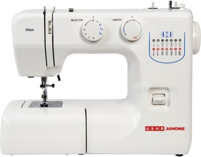 USHA Janome Allure Electric Sewing Machine( Built-in Stitches 13)