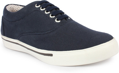 

9L-London Canvas Shoes For Men(Navy, Navy blue
