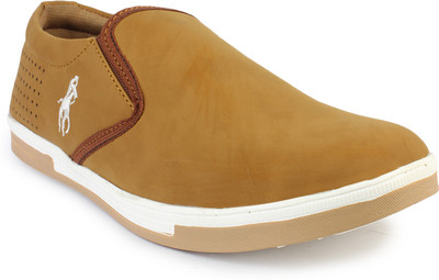 

9L-London Canvas Shoes For Men(Tan