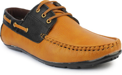 

9L-London Canvas Shoes For Men(Tan