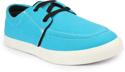 

9L-London Canvas Shoes For Men(Blue, Firozi