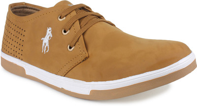 

Pede Milan Canvas Shoes For Men(Tan