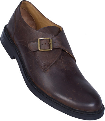 

RSI Monk Strap For Men(Brown, Dark brown