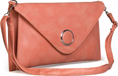 

Felicita Women Casual Pink PU Sling Bag