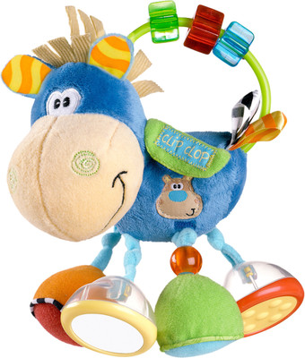 

Playgro Toy Box Clip Clop Activity Teether Teether(Multicolor)