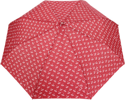 

FabSeasons Printed Umbrella(Maroon)