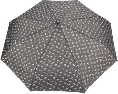 

FabSeasons Printed Umbrella(Grey)