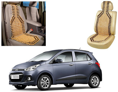 

Spidy Moto Wooden Bead Seating Pad For Hyundai Grand i10(Front Seats Beige)