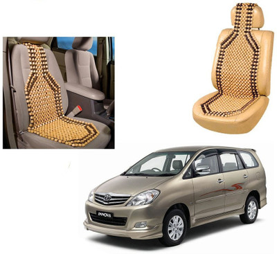 

Spidy Moto Wooden Bead Seating Pad For Toyota Innova(Front Seats Beige)