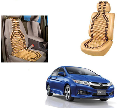 

Spidy Moto Wooden Bead Seating Pad For Honda New City(Front Seats Beige)