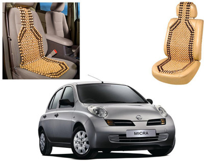 

Spidy Moto Wooden Bead Seating Pad For Nissan Micra Active(Front Seats Beige)