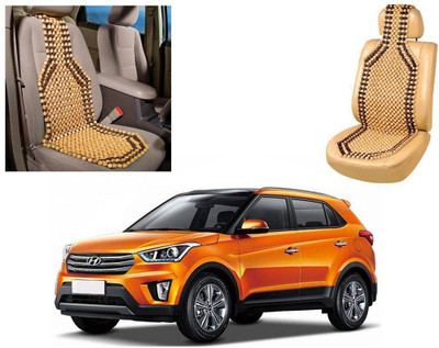 

Spidy Moto Wooden Bead Seating Pad For Hyundai Creta(Front Seats Beige)