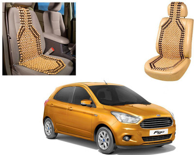 

Spidy Moto Wooden Bead Seating Pad For Ford Figo(Front Seats Beige)