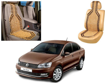 

Spidy Moto Wooden Bead Seating Pad For Volkswagen Vento(Front Seats Beige)