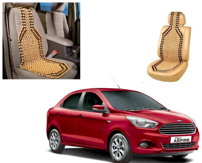

Spidy Moto Wooden Bead Seating Pad For Ford Aspire(Front Seats Beige)