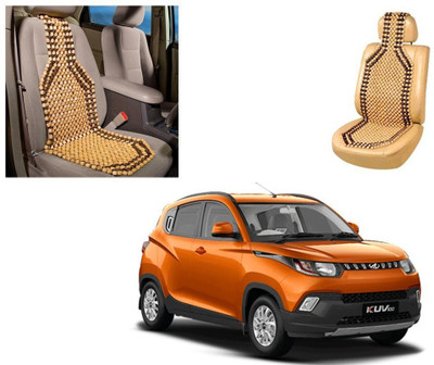 

Spidy Moto Wooden Bead Seating Pad For Mahindra KUV 100(Front Seats Beige)