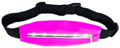 

Connectwide Running Belt Waist Pack For Mobile Waist Bag(Pink, Black), Black;pink