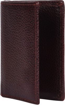 

Chappie Moustache Men Brown Genuine Leather Card Holder(8 Card Slots), Brown-02