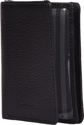 

Chappie Moustache Men Brown Genuine Leather Card Holder(10 Card Slots), Brown -03