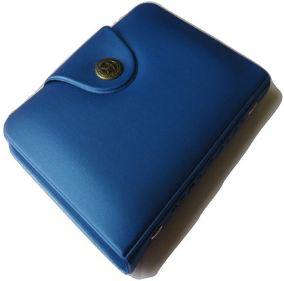 

sunrays Men Blue Artificial Leather Card Holder(12 Card Slots), Blue-1