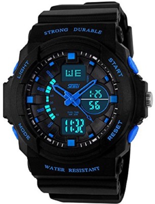 Skmei GM5590BLU LCD Analog-Digital Watch  - For Men   Watches  (Skmei)