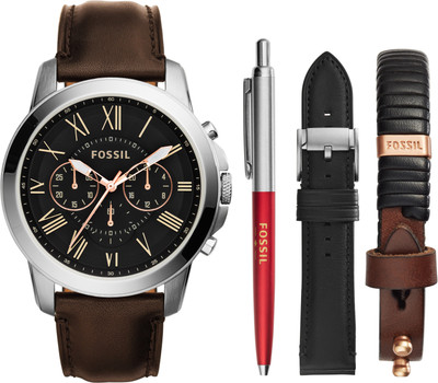 

Fossil FS5135SET GRANT Watch - For Men