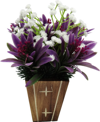 

Ace Flowers Multicolor Assorted Artificial Flower with Pot(7.5 inch, Pack of 1)