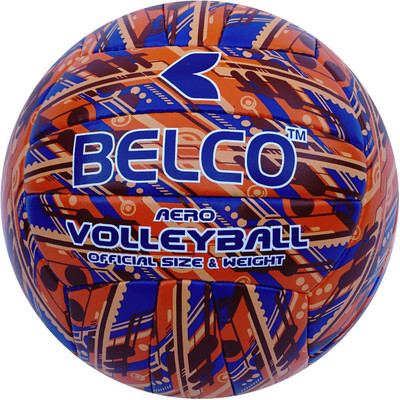 

BELCO Aero-2 Volleyball - Size: (Pack of 1, Yellow, Blue;orange