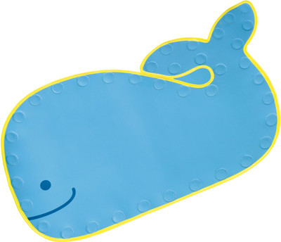 

Skip Hop Moby Bathmat with Suction Base, Blue Bath Toy(Blue)