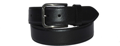 

Pellezzari Men Casual Black Genuine Leather Belt