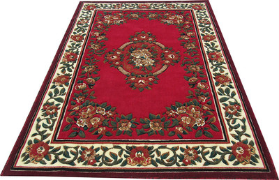 

Naz Carpet Red Polypropylene Carpet(180 cm X 240 cm)