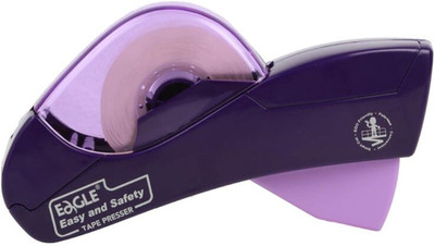 

Eagle Single Sided Handheld Tape Dispenser (Automatic)(Set of 1, Purple)