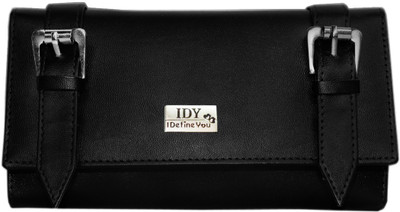 

I Define You Casual Black Clutch