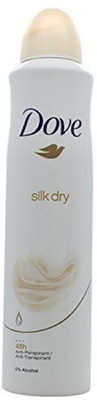 

Dove Silk Dry Antiperspirant Deodorant Spray - For Women(249 ml)