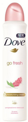 

Dove Go Fresh (Pomegranate & Lemon Verbena Scent) Antiperspirant Deodorant Spray - For Women(249 ml)