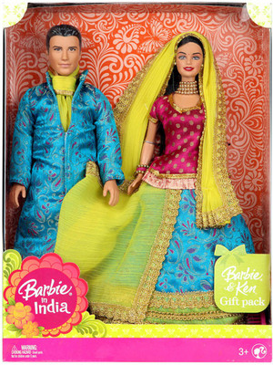 

kidoz kingdom BARBIE IN INDIA WITH KEN(Multicolor)