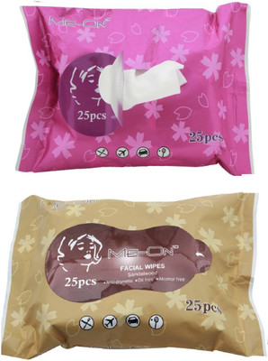 

Meon Orchid Sandalwood Wet Tissue(Pack of 50)