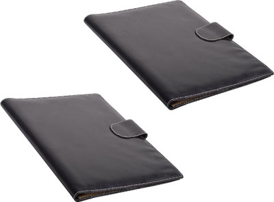 

COI Faux Leather File Folder / Document Folder(Set Of 2, Brown)