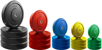 

Headly 90 KG RUBBER WEIGHT COLOURED Home Gym Kit
